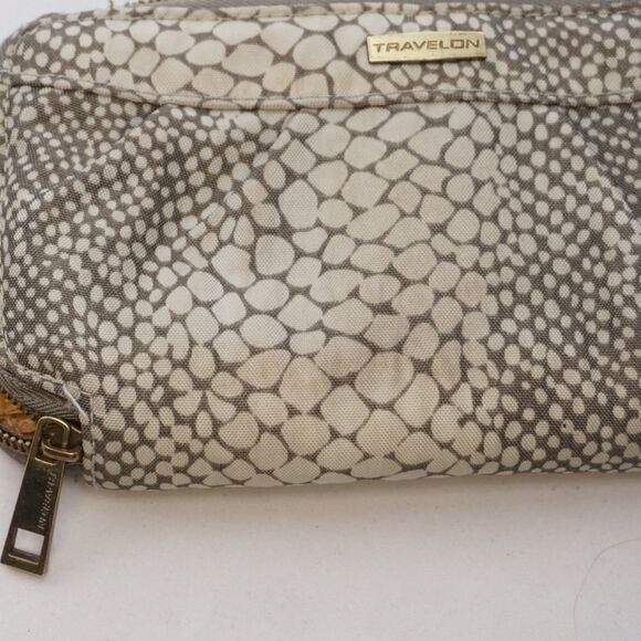 Travelon Tan/Gray Wallet with Wrist Strap - Picture 10 of 10